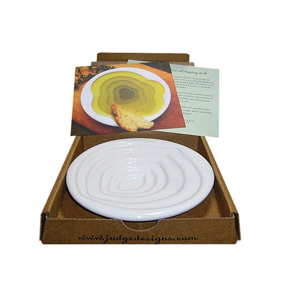 Olive Oil Dipping Dish - Leaf