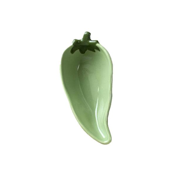 Dipping Dish Bowl Set - Set of 4 - Chile Peppers - Green