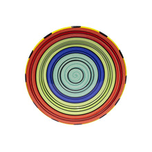 Load image into Gallery viewer, Dinner plate set set of 4 colorful striped acapulco
