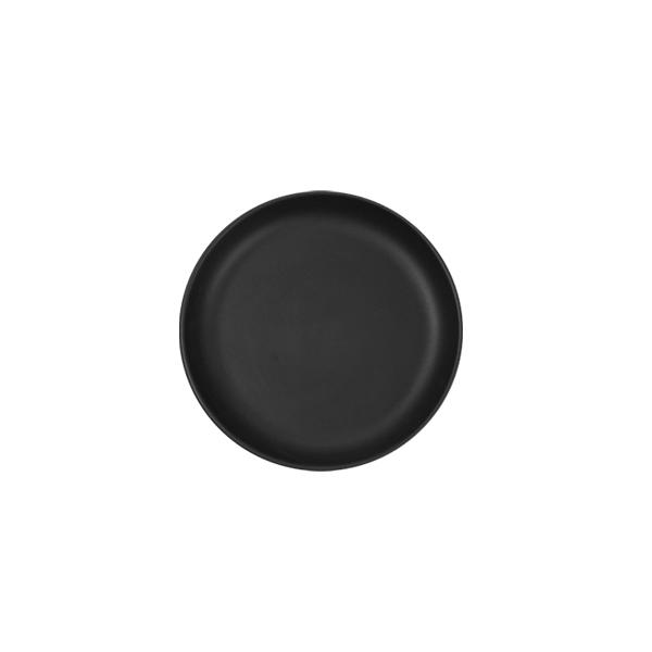 SAMPLE Couped Plate- Matte Black | Matte Black