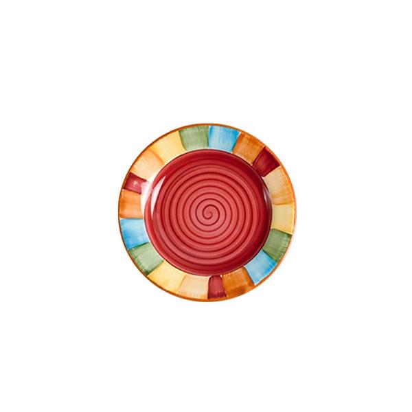 Dessert Plate Set - Set of 4 - Colorful Striped | Serape