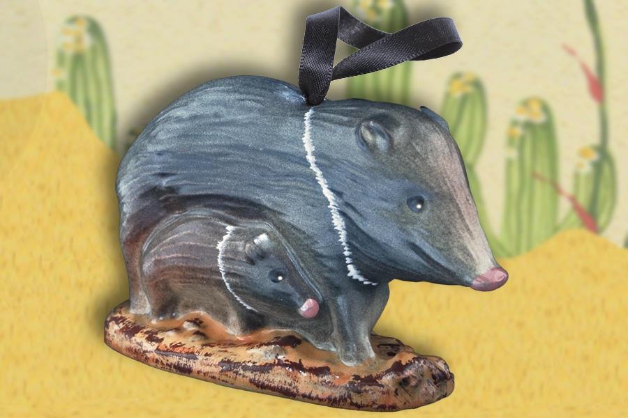 Ornament - Javelina Mother & Javelina Baby | 2019 Collectible
