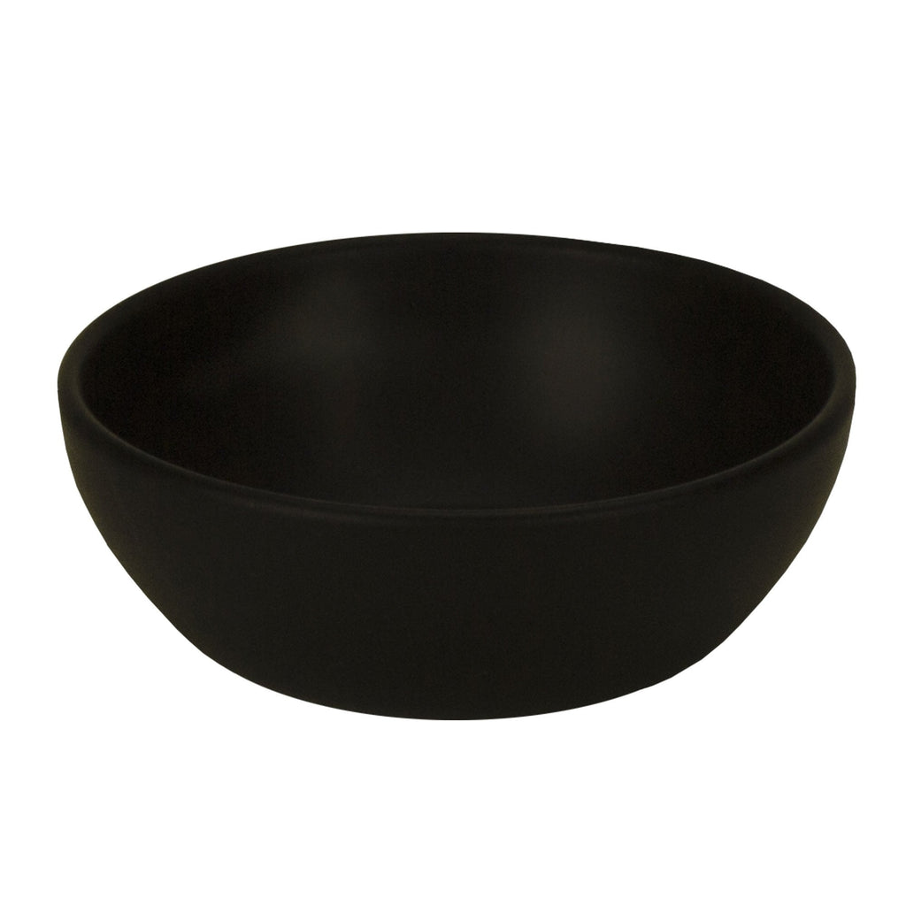 Serving bowl matte black matte black