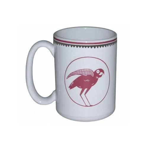 Mug mimbreno macaw maroon white mimbreno 15 oz