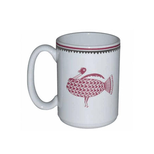 Mug mimbreno turkey maroon white mimbreno 15 oz