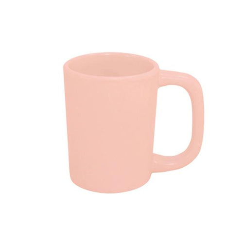 Mug set set of 4 pink matte pink