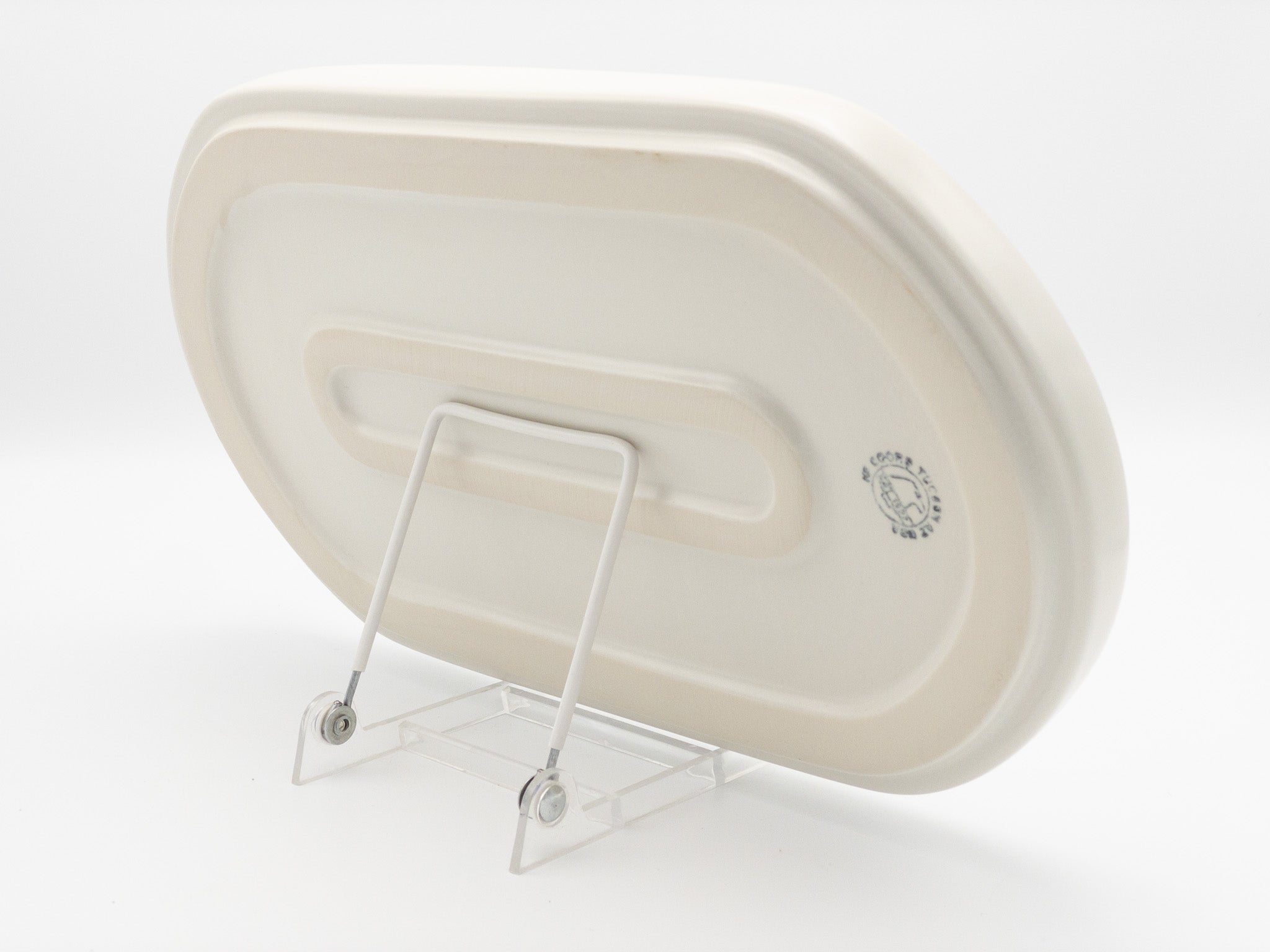 American Modern Racetrack Oval – Matte White