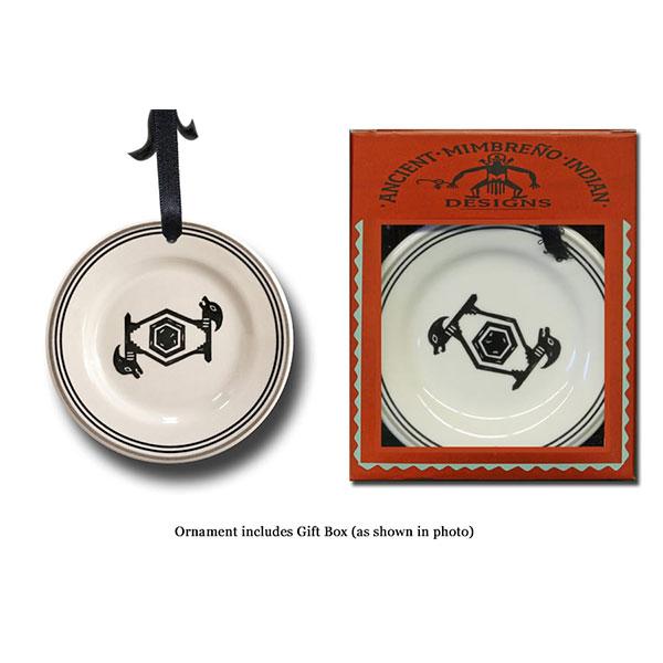 Ornament - White & Black Reflection | Mimbreño