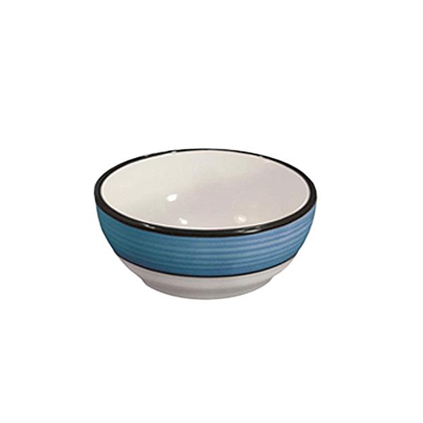 Small Bowl Set - Set of 4 - White & Blue | Spree Pattern