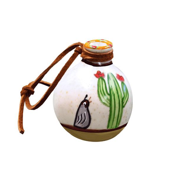 Ornament southwest quail pot sonoran desert