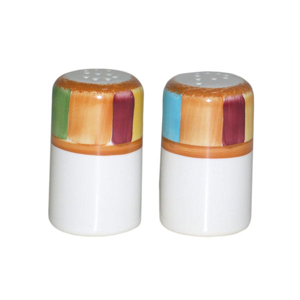 Salt and Pepper Shakers - Colorful Striped | Serape
