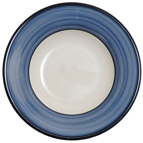 Spree Blue Rimmed Soup Bowl - Set of 4