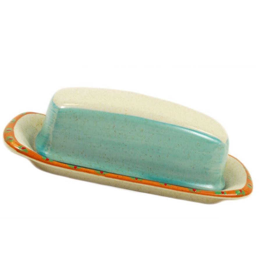Southwestern ceramic butter dish sedona