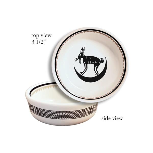 Ramekin mimbreno march hare white black mimbreno
