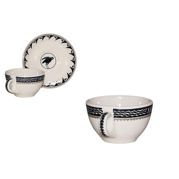 Coffee cup mimbreno white black mimbreno