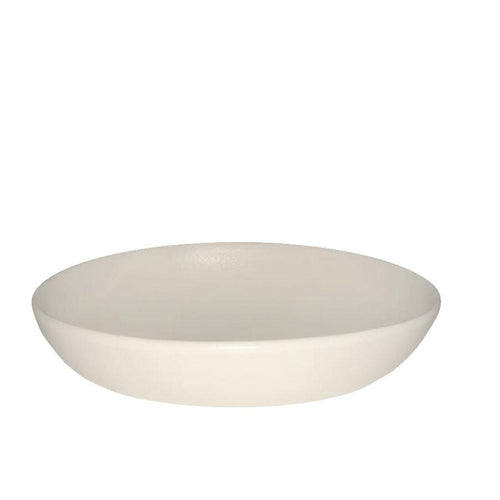 Oval serving bowl large matte white matte white