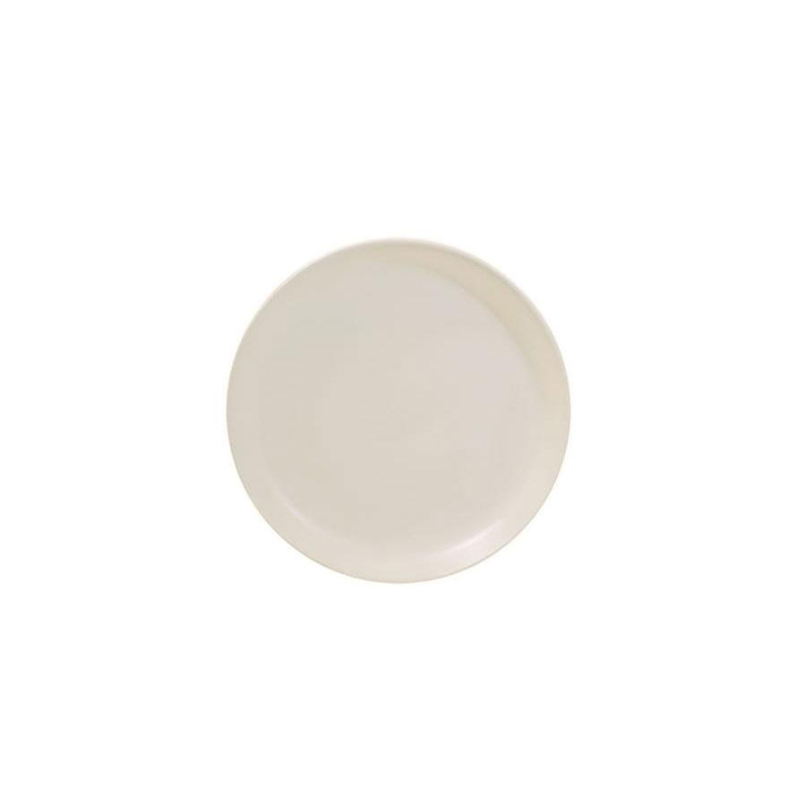 Couped dessert plate set set of 4 matte white matte white