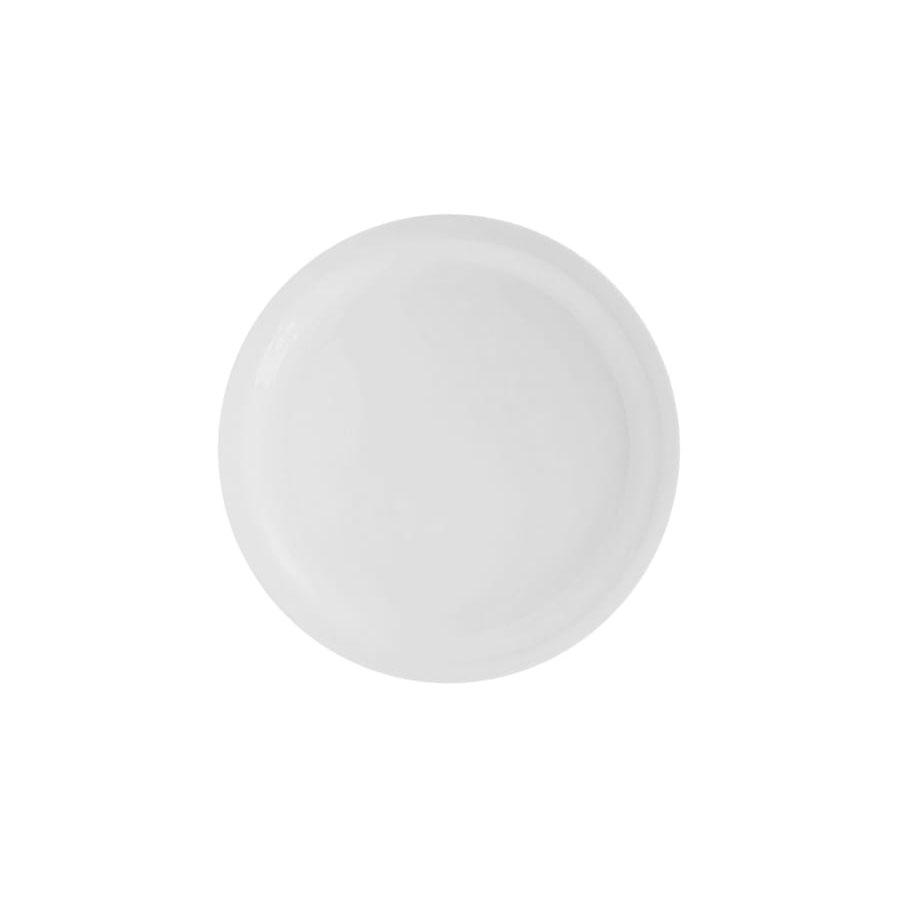 Salad plate set set of 4 white american bistro